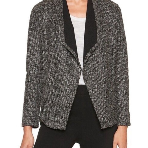 Banana Republic black textured open cardigan small - Picture 5 of 6